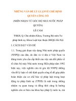 Báo cáo nghiên cứu khoa học: 