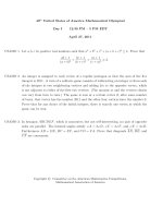 ĐỀ THI TOÁN APMO (CHÂU Á THÁI BÌNH DƯƠNG)_ĐỀ 23 pps