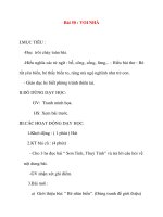 Giáo án lớp 2 môn Tập Đọc: Bài 50 : VOI NHÀ docx