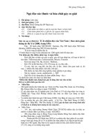 Ngộ độc thuốc và hóa chất gây co giật pptx