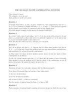 ĐỀ THI TOÁN APMO (CHÂU Á THÁI BÌNH DƯƠNG)_ĐỀ 28 doc