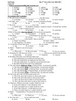 Test of the Year 2010-2011 pptx