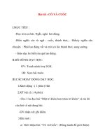 Giáo án lớp 2 môn Tập Đọc: Bài 44 : CÒ VÀ CUỐC ppsx