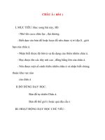 Giáo án lớp 5 môn Địa Lý: CHÂU Á ( tiết1 ) docx