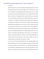 Ý thức trong mua bảo hiểm cho các máy móc thiết bị quan trọng tại các doanh nghiệp lớn - 1 doc