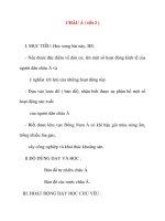 Giáo án lớp 5 môn Địa Lý: CHÂU Á ( tiết 2 ) doc