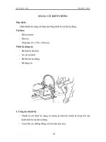 Thực hành hàn khí - Tập 2 - Bài 14 ppt