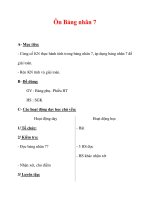 Giáo án môn Toán lớp 3 :Tên bài dạy : Ôn Bảng nhân 7 pot