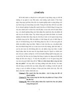 Một số ý kiến hoàn thiện công tác tiêu thụ sản phẩm tại công ty kim khí Hà Nội trong thời gian tới