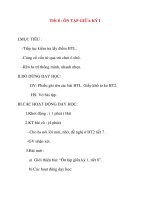 Giáo án lớp 2 môn Tập Đọc: Tiết 8 : ÔN TẬP GIỮA KỲ I ppt