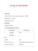 Giáo án môn Toán lớp 3 : Tên bài dạy : Ôn tập các số đến 100 000. pot