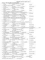 KIỂM TRA ANH VĂN 1 TIẾT - LẦN 2 pot