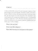 Phương pháp điều trị sản khoa - Tình huống số 5 pps