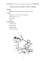 Thực hành hàn khí - Tập 2 - Bài 6 pot