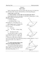 Hình học hoạ hình ( Pham Duy Thuỳ ) - Chương 1 pot