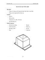 Thực hành hàn khí - Tập 2 - Bài 10 pot