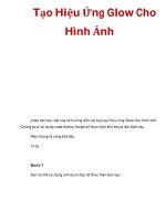 Tạo Hiệu Ứng Glow Cho Hình Ảnh pdf