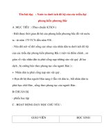 Giáo án lớp 4 môn Lịch Sử: Tên bài dạy : Nước ta dưới ách đô hộ của các triều đại phong kiến phương Bắc pot