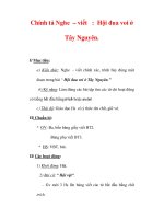 Giáo án Tiếng Việt lớp 3 : Tên bài dạy : Chính tả Nghe – viết : Hội đua voi ở Tây Nguyên. ppt