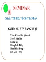 Tìm hiểu về chất bán dẫn