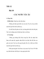 GIÁO ÁN LỊCH SỬ 9_Tiết 12 ppt