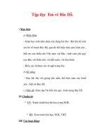 Giáo án Tiếng Việt lớp 3 : Tên bài dạy : Tập đọc Em vẽ Bác Hồ. pdf