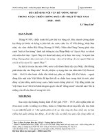 Hồ Chí Minh với vấn đề Đồng minh trong cuộc chiến tranh chống phát xít (1940-1945) potx