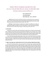 Báo cáo khoa học: 