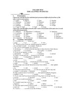 ENGLISH TEST TIME ALLOWED: 90 MINUTES doc