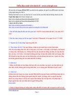 Câu hỏi tư tưởng hồ chí minh