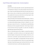 Thực trạng cho vay khôi phục nghề truyền thống và chính sách ưu tiên của các ngân hàng nhà nước hiện nay - 1 ppsx