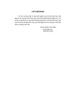 luận văn nghiên cứu ứng dụng khai phá dữ liệu vào công tác quản lý nguồn nhân lực và ứng dụng quản lý hồ sơ dữ liệu tại tổng cục hải quan