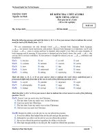 The Second English Test docx