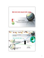 Kinh tế môi trường - Lecture 3 pps