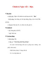 Giáo án Tiếng Việt lớp 3 : Tên bài dạy : Chính tả Nghe viết : Bận. ppt