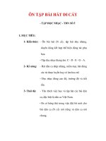 Giáo án Âm nhạc lớp 6 : Tên bài dạy : ÔN TẬP BÀI HÁT ĐI CẤY ppt