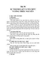 GIÁO ÁN LỊCH SỬ 10_Bài 38 ppt