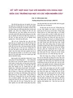 Báo cáo khoa học: 