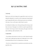 DỊ VẬT ĐƯỜNG THỞ pptx