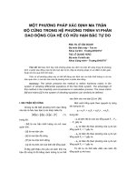 Báo cáo khoa học: 