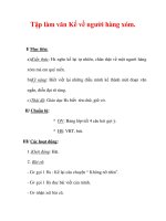 Giáo án Tiếng Việt lớp 3 : Tên bài dạy : Tập làm văn Kể về người hàng xóm. pdf