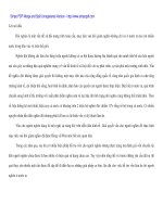 Hướng đi cho các chương trình đóng góp mạnh thường quân góp phần với ngân sách nhà nước hỗ trợ người nghèo - 1 pptx