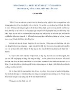 thiết kế kỹ thuật về pic16f877a đo nhiệt độ dùng lm35, hiển thị lên lcd