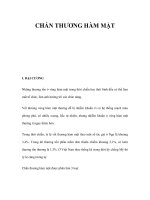 CHẤN THƯƠNG HÀM MẶT potx