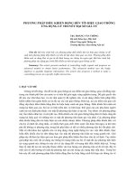 Báo cáo khoa học: 