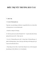 ĐIỀU TRỊ VẾT THƯƠNG BÀN TAY docx