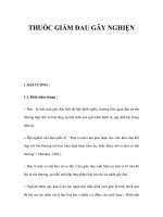 THUỐC GIẢM ĐAU GÂY NGHIỆN pdf