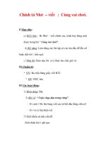 Giáo án Tiếng Việt lớp 3 : Tên bài dạy : Chính tả Nhớ viết : Cùng vui chơi. ppt