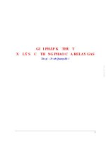 GIẢI PHÁP KỸ THUẬT XỬ LÝ SỰ CỐ THỦNG PHAO CỦA RELAY GAS
