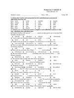 Written test 2- GRADE 10 doc